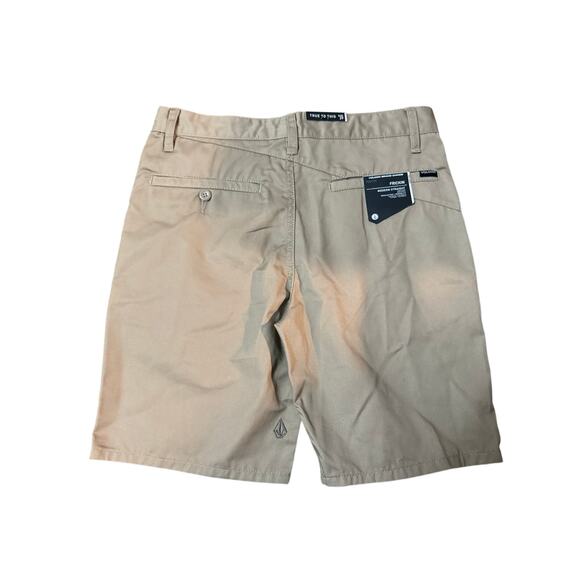 Volcom Men’s Khaki True To This Chino Casual Skate Shorts Size 29 - Picture 5 of 7